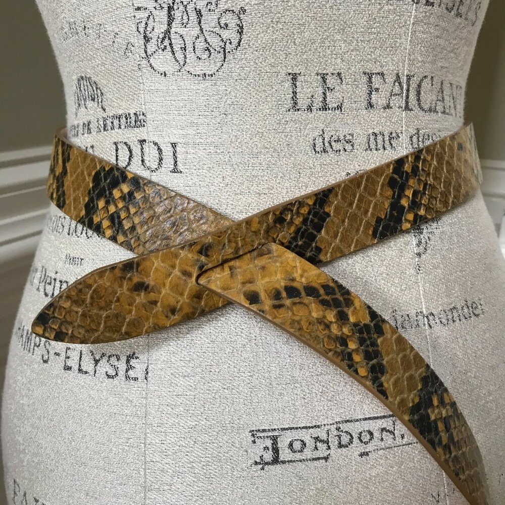 Isabel Marant Iconic Python Pecce Waist Belt Wome… - image 7